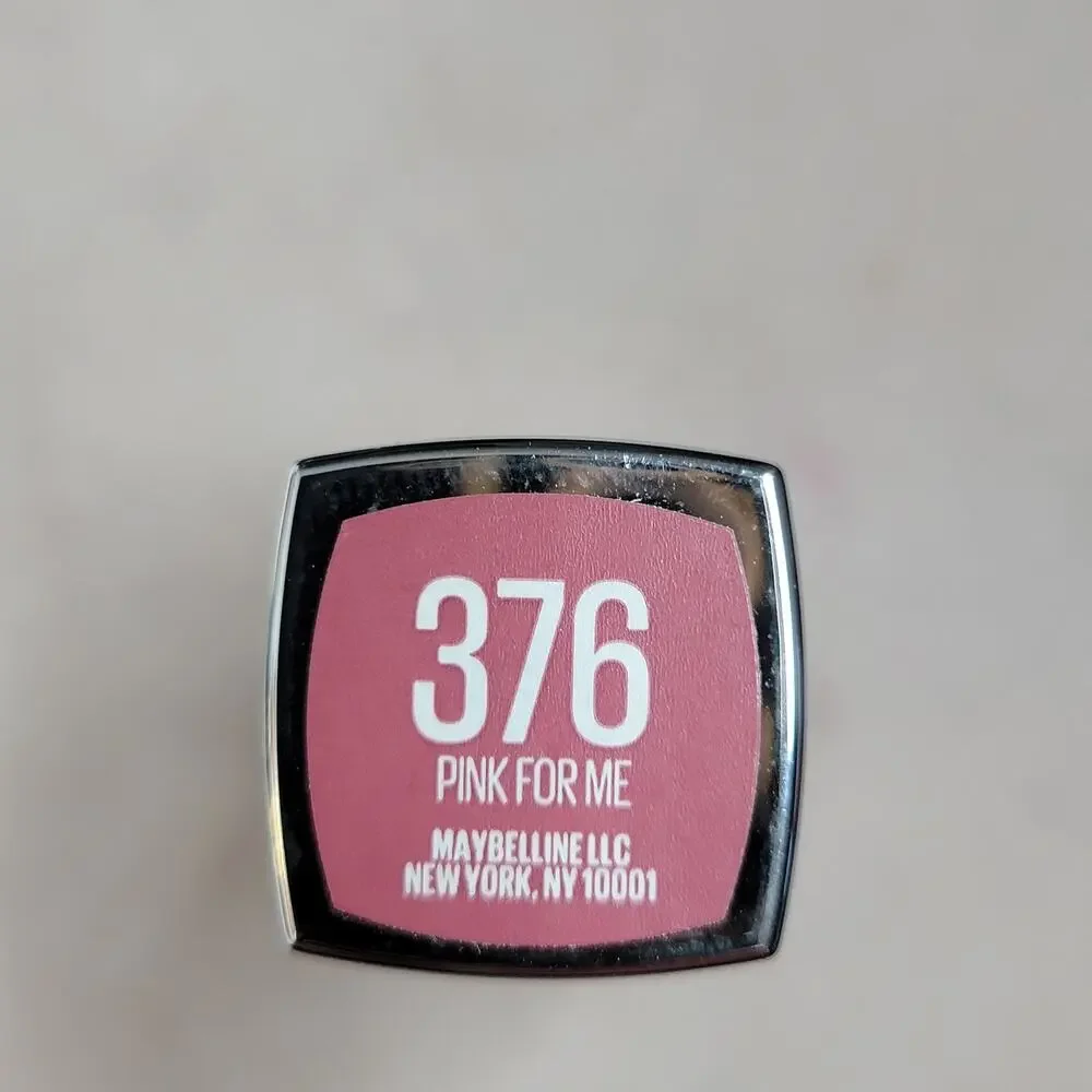 1 NEW Maybelline Color Sensational Lipstick PINK FOR ME 376